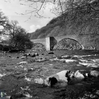 River Swale, Marske Bridge, 1964